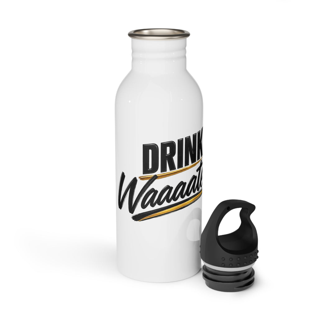 Drink Waaaater Stainless Steel Water Bottle (20oz)