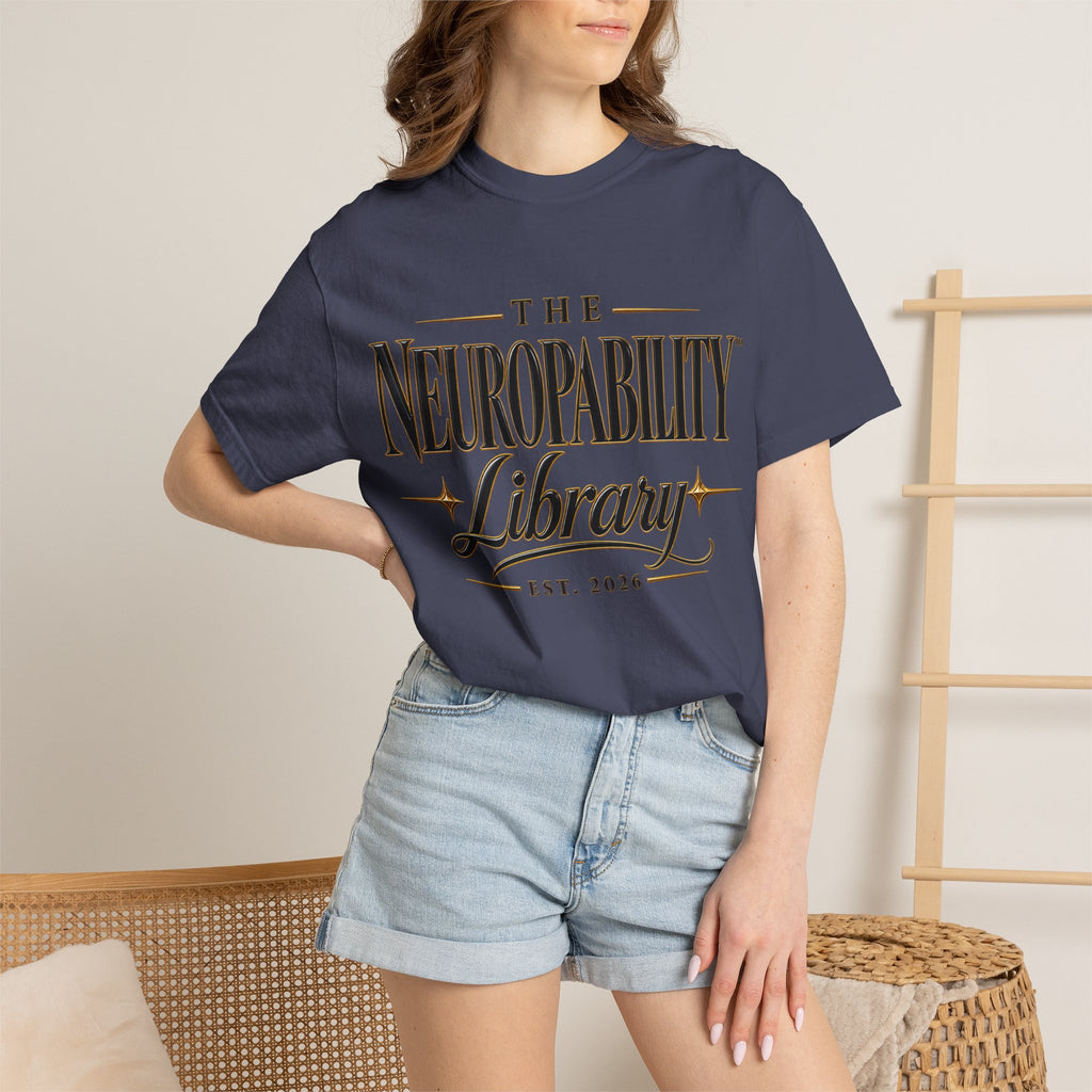 The Neuropability Library Unisex T-Shirt