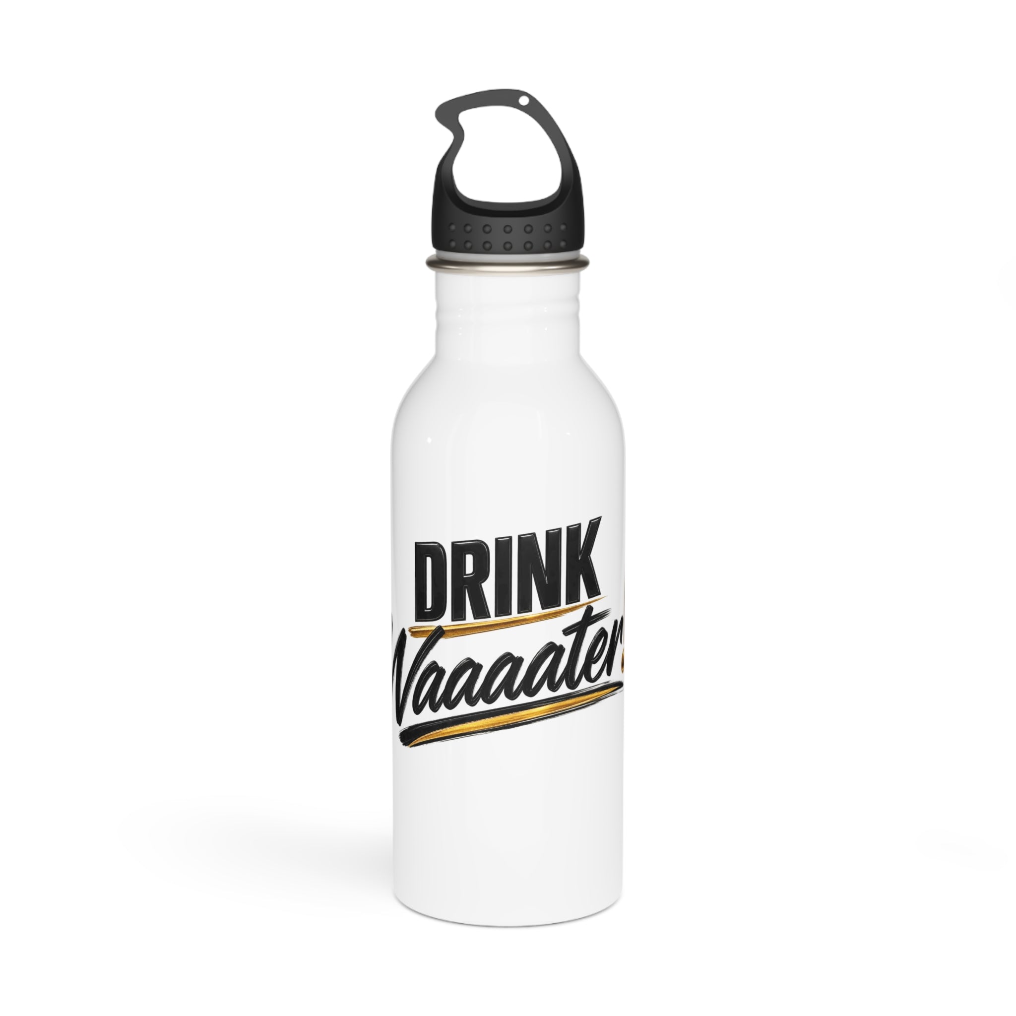 Drink Waaaater Stainless Steel Water Bottle (20oz)