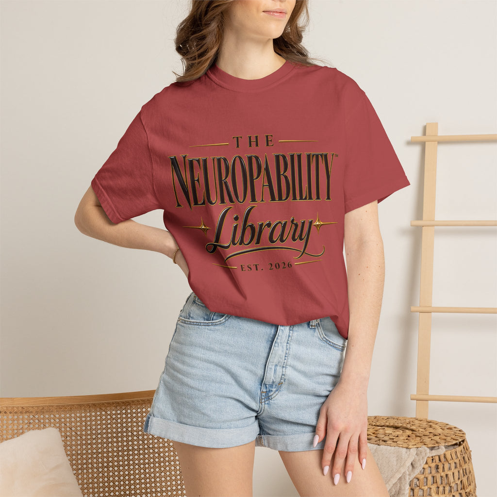 The Neuropability Library Unisex T-Shirt