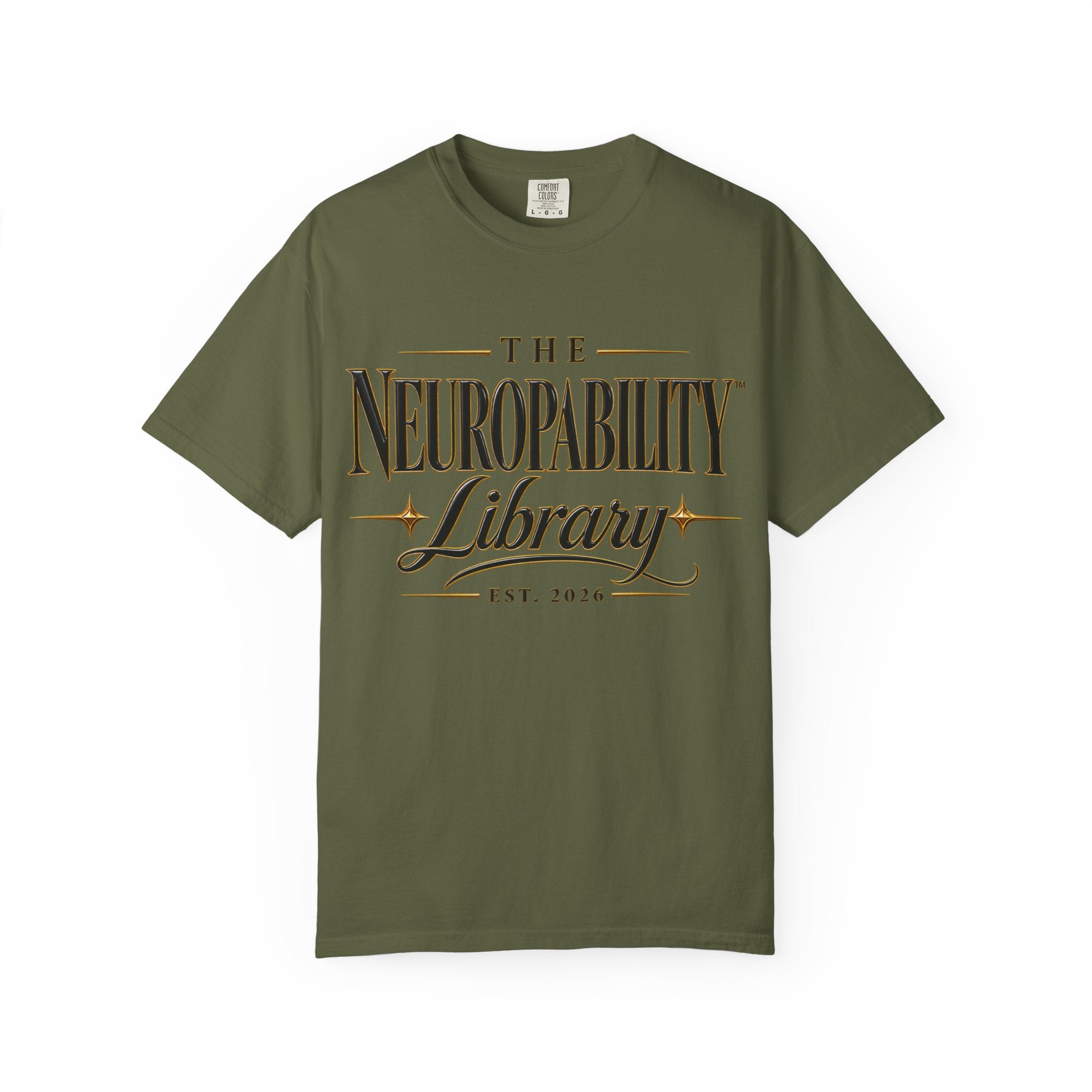 The Neuropability Library Unisex T-Shirt