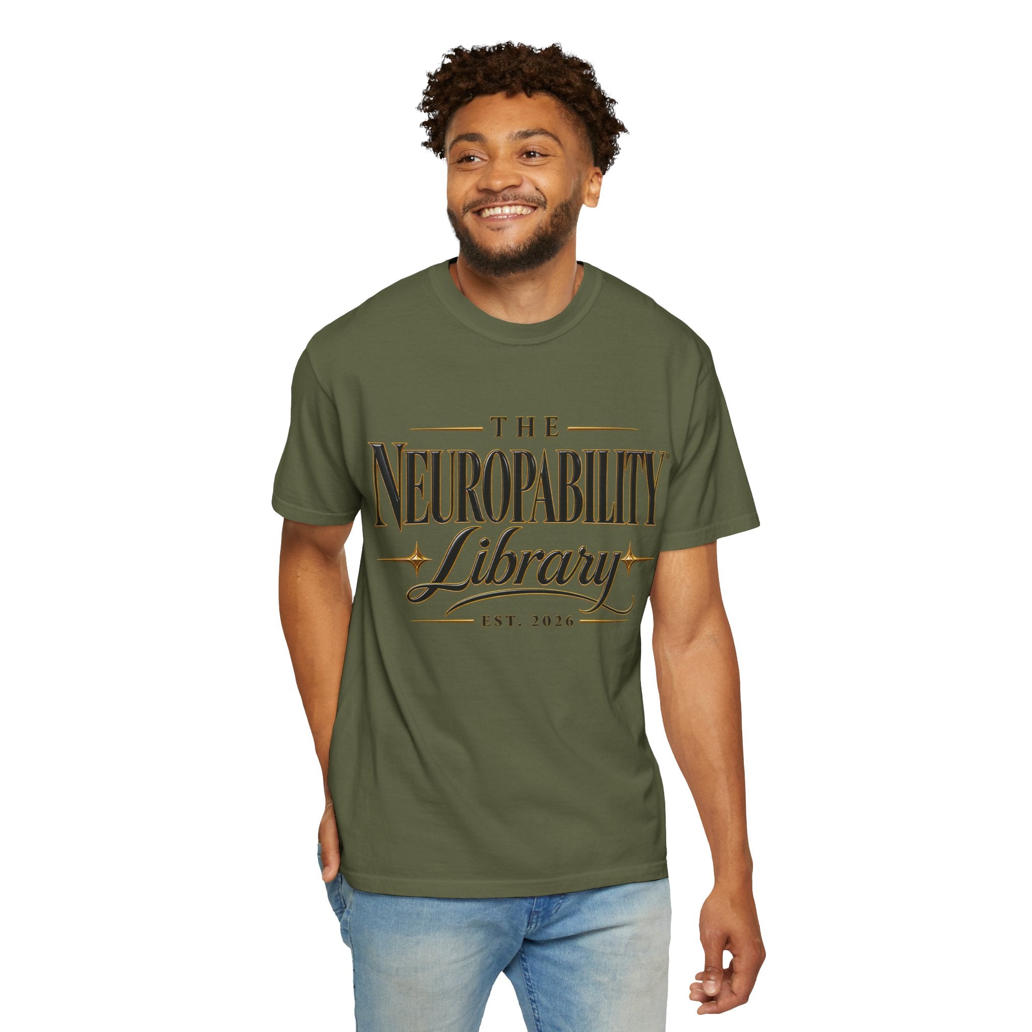The Neuropability Library Unisex T-Shirt