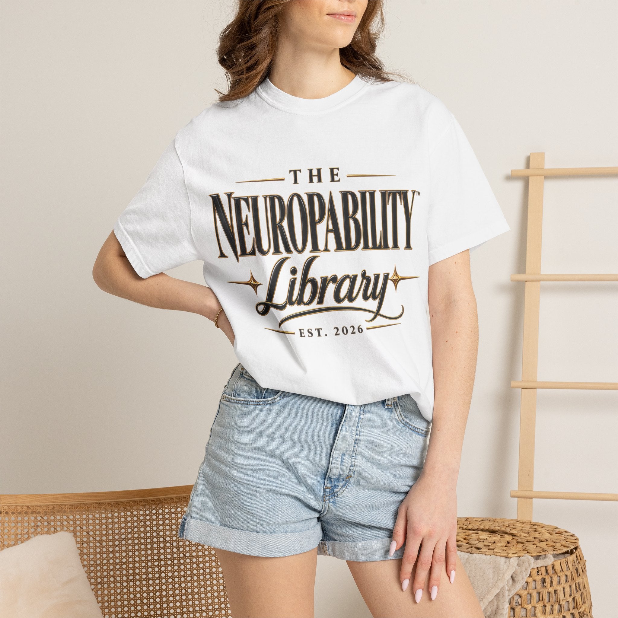 The Neuropability Library Unisex T-Shirt