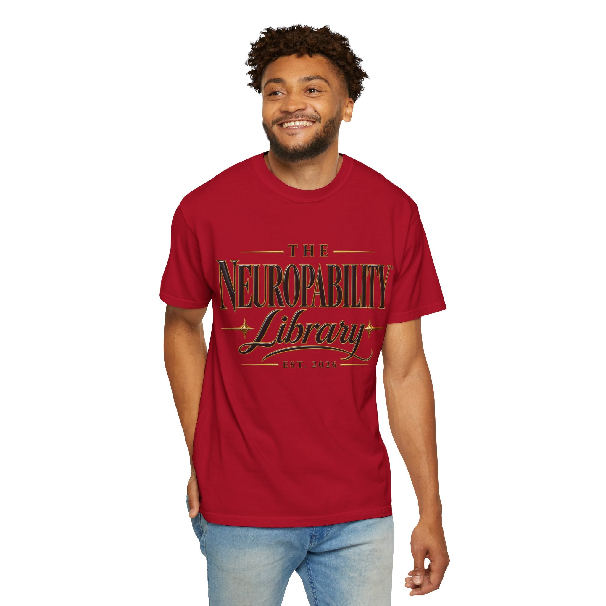 The Neuropability Library Unisex T-Shirt