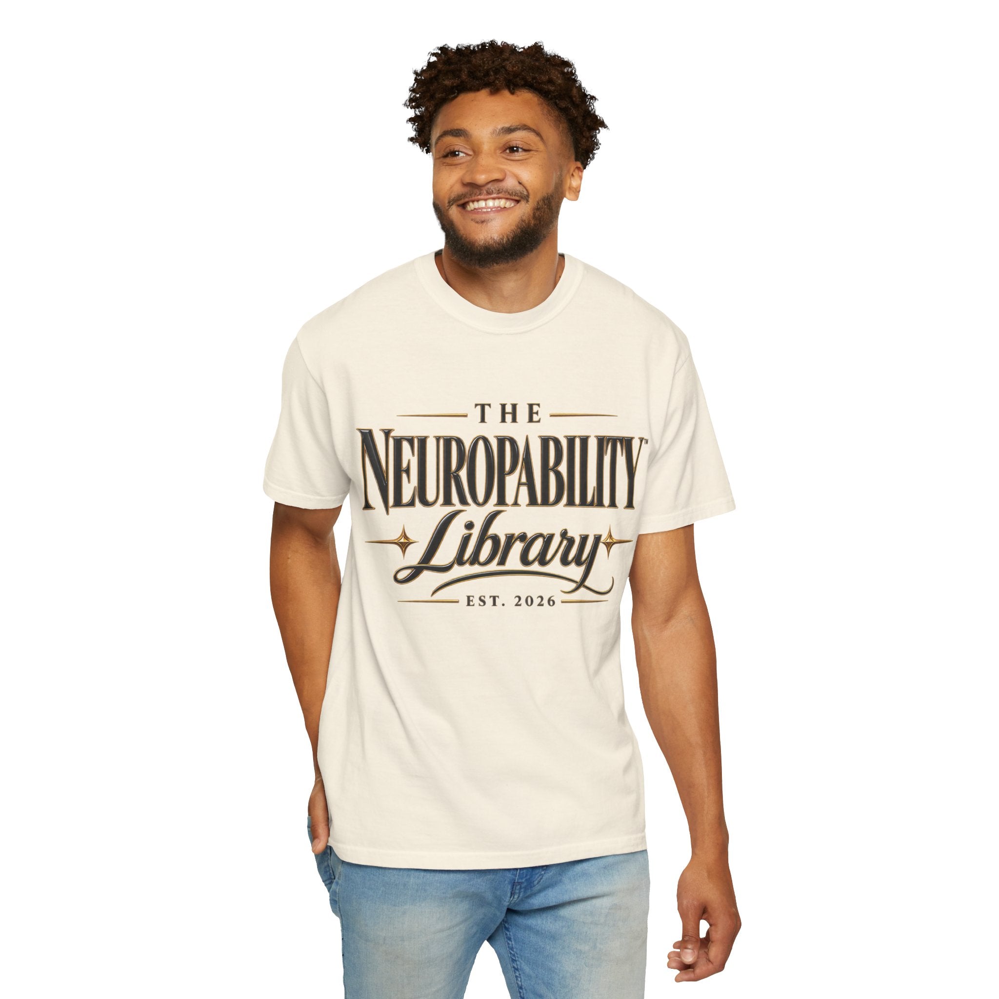 The Neuropability Library Unisex T-Shirt