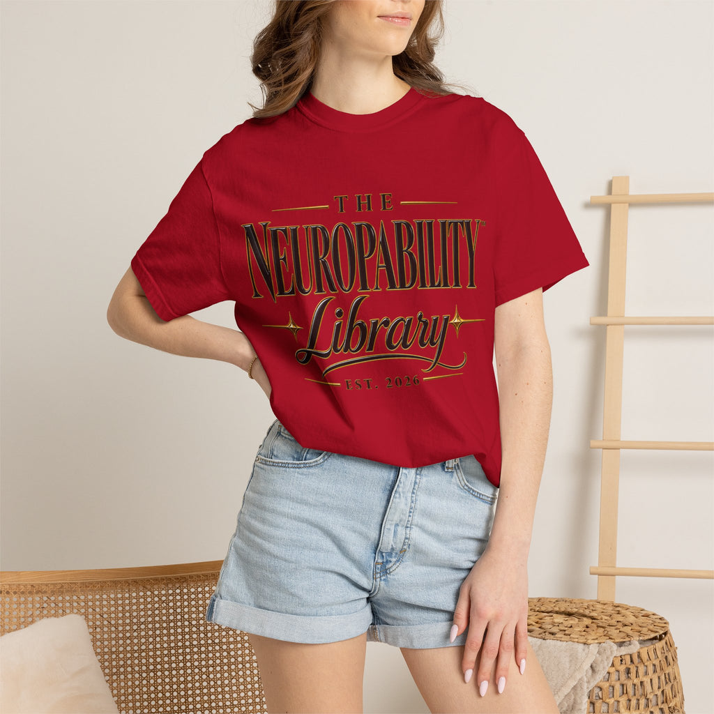 The Neuropability Library Unisex T-Shirt