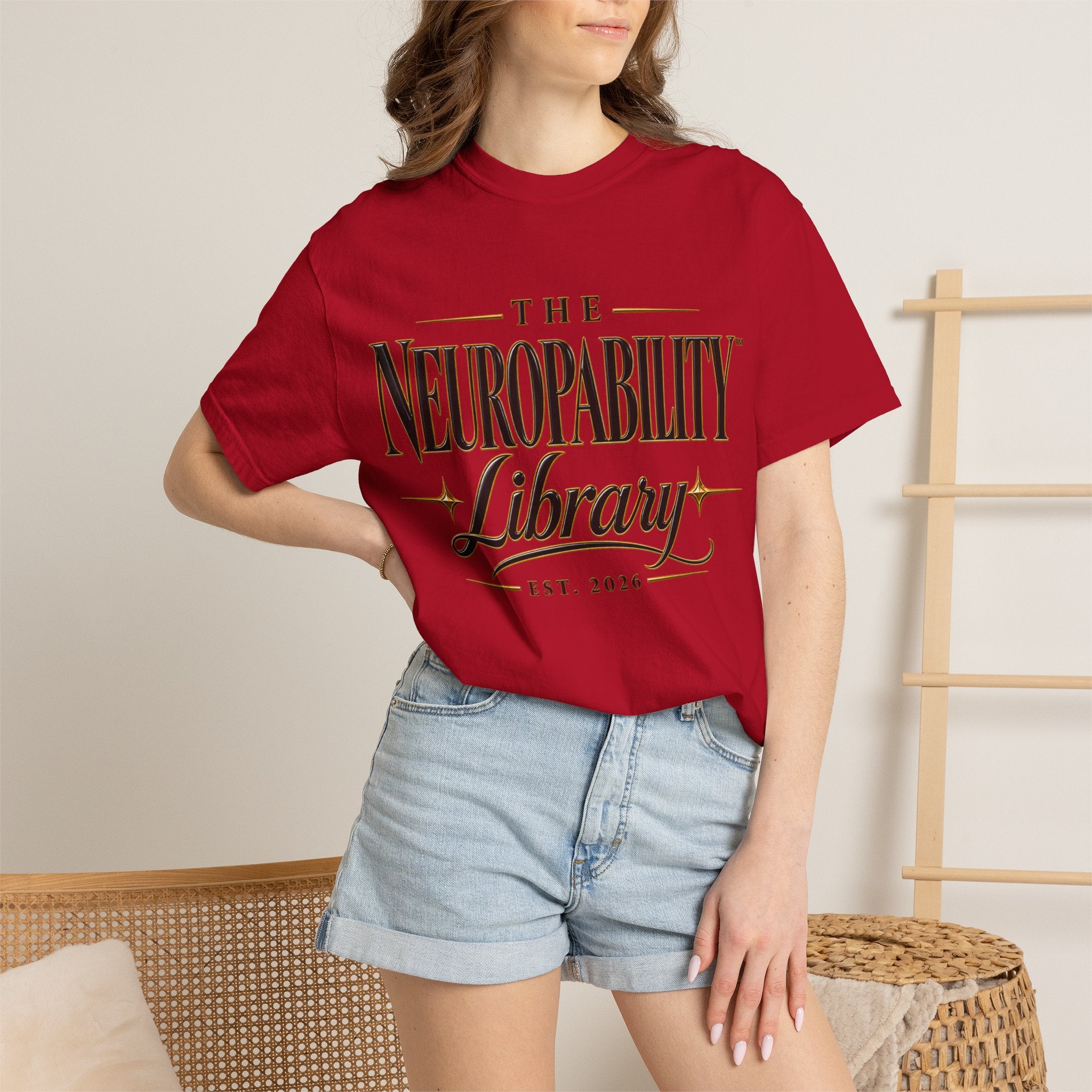 The Neuropability Library Unisex T-Shirt