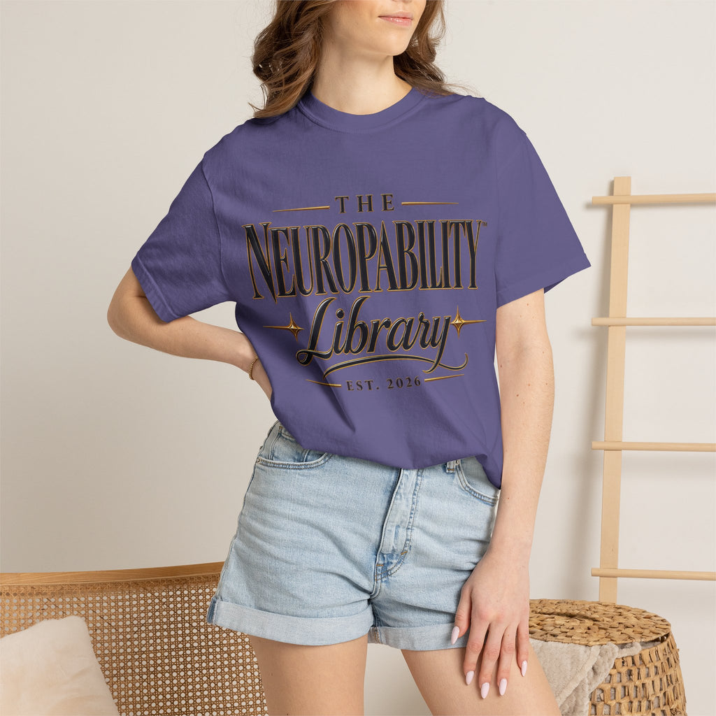 The Neuropability Library Unisex T-Shirt