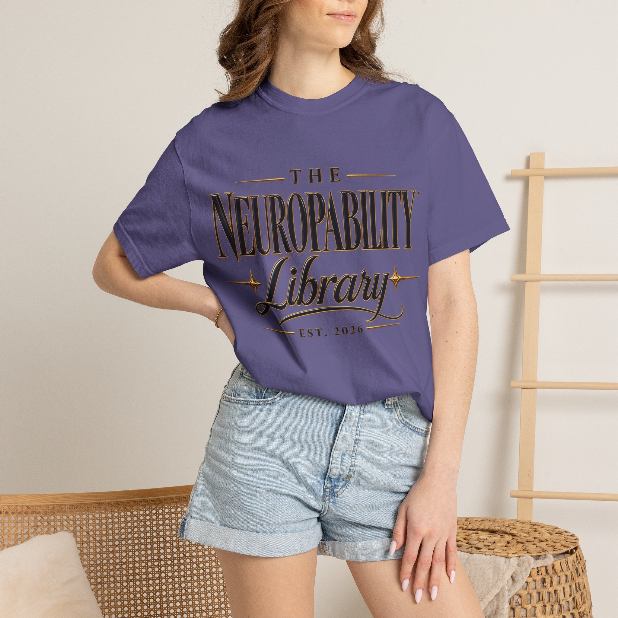 The Neuropability Library Unisex T-Shirt