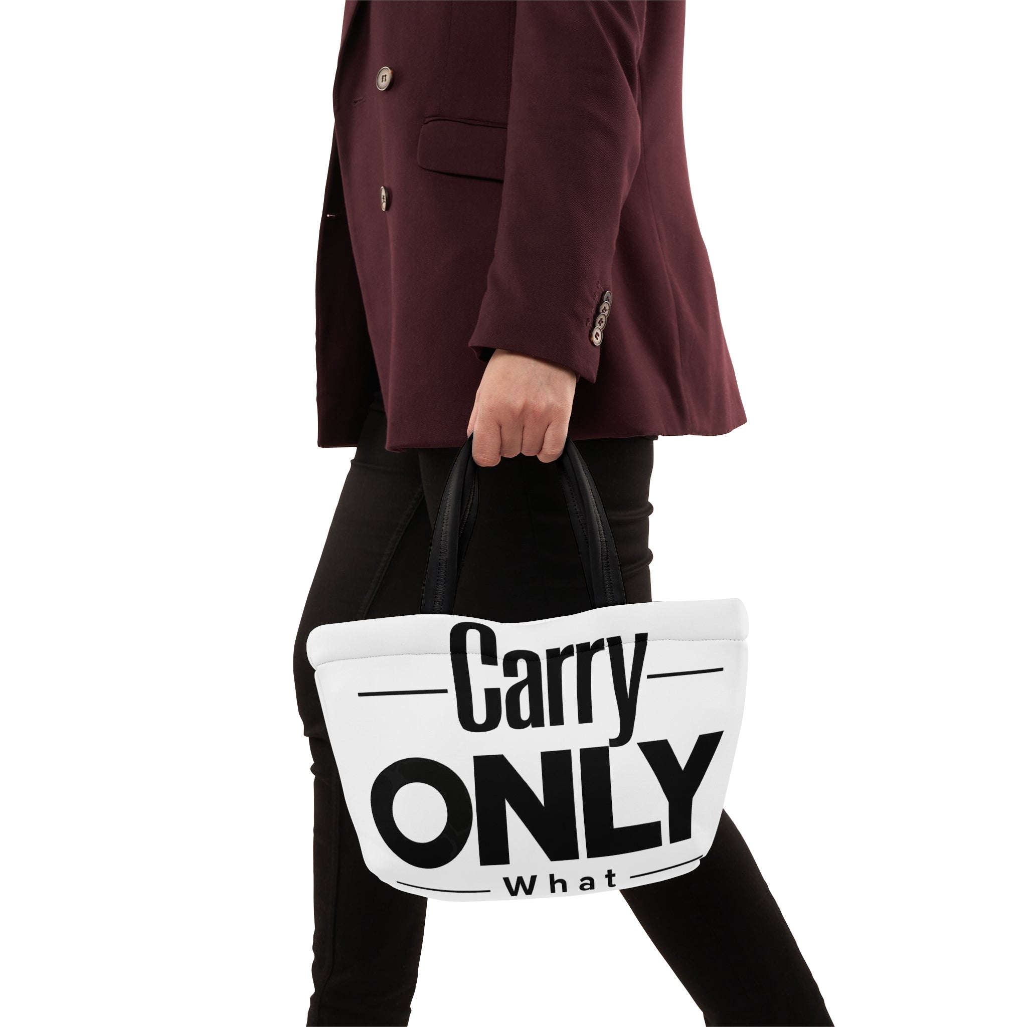 Carry Only What You Need Lunch Tote