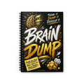 Brain Dump Spiral Notebook - Ruled Line