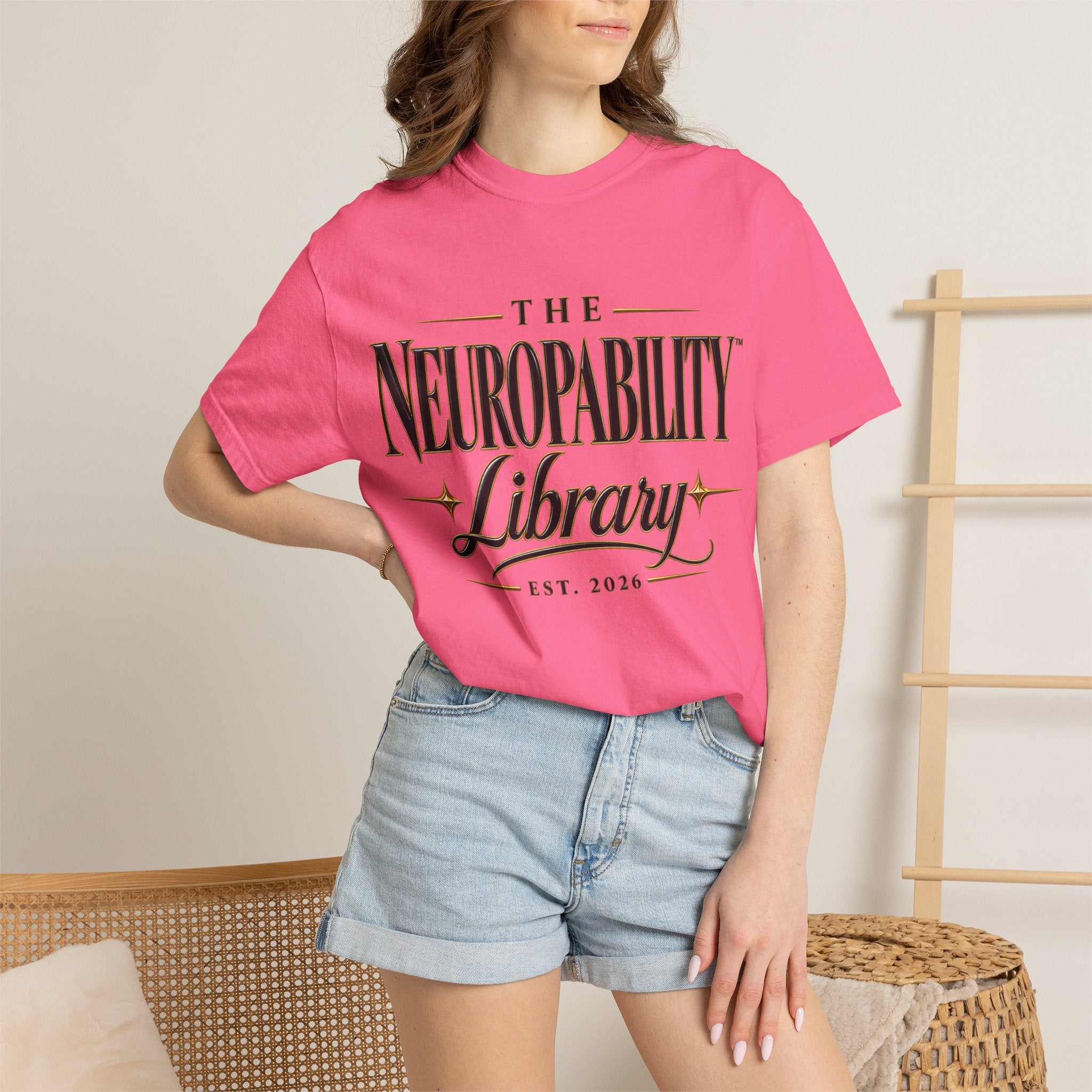 The Neuropability Library Unisex T-Shirt