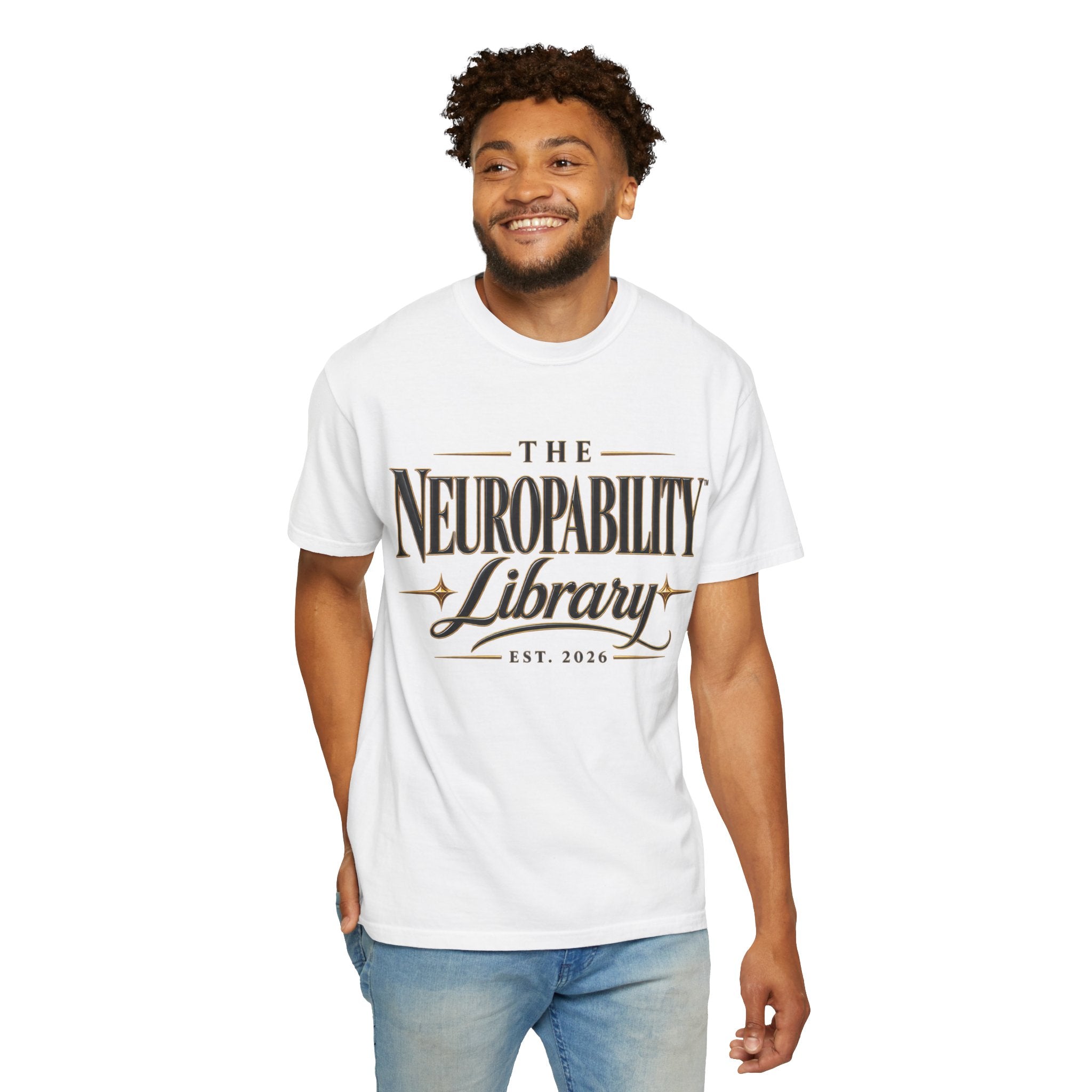 The Neuropability Library Unisex T-Shirt