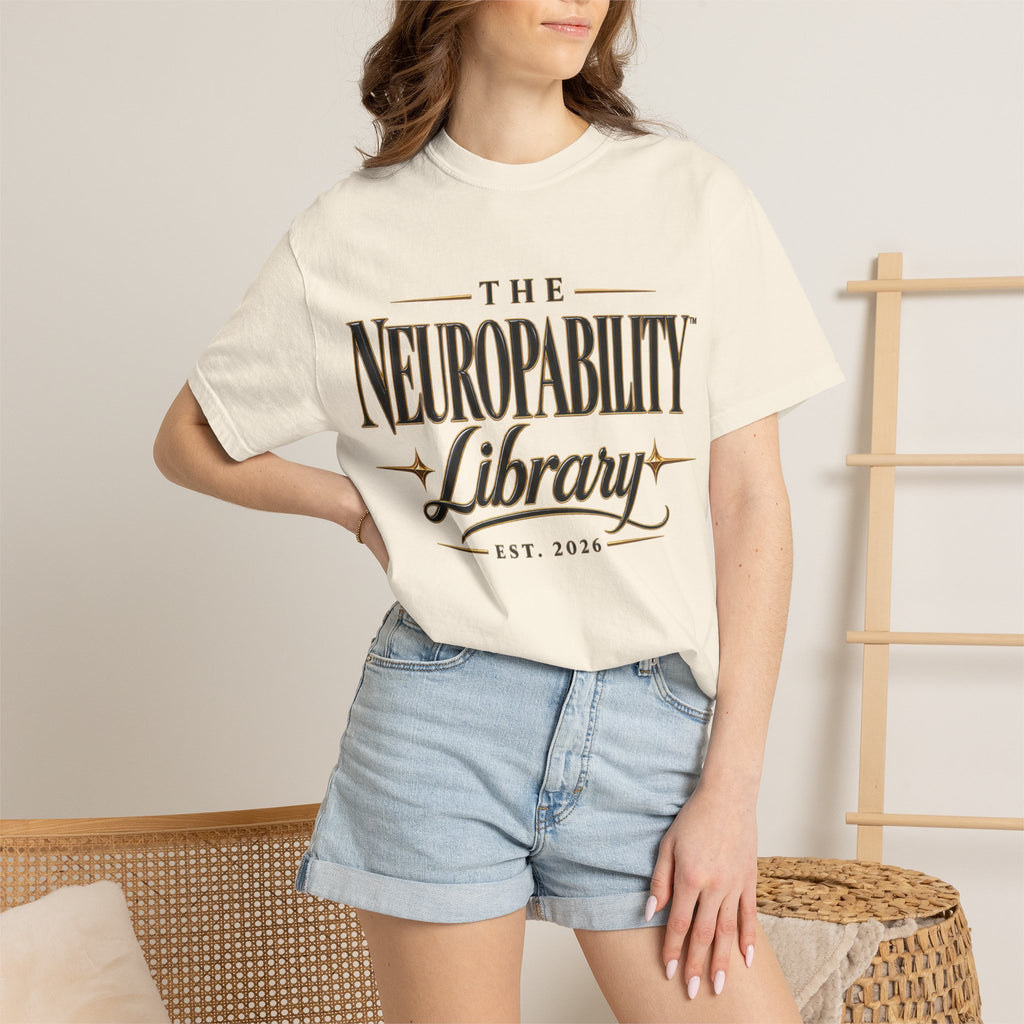 The Neuropability Library Unisex T-Shirt